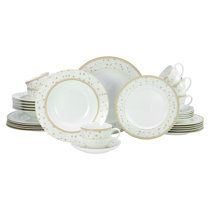 Cream dinnerware set online